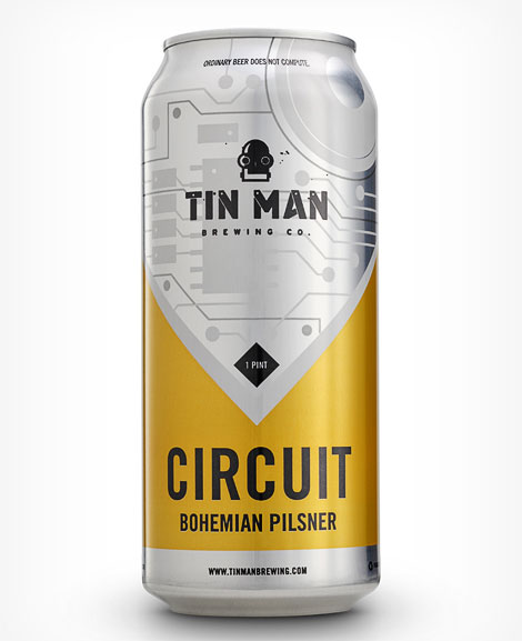 Tin Man Brewing Circuit Can