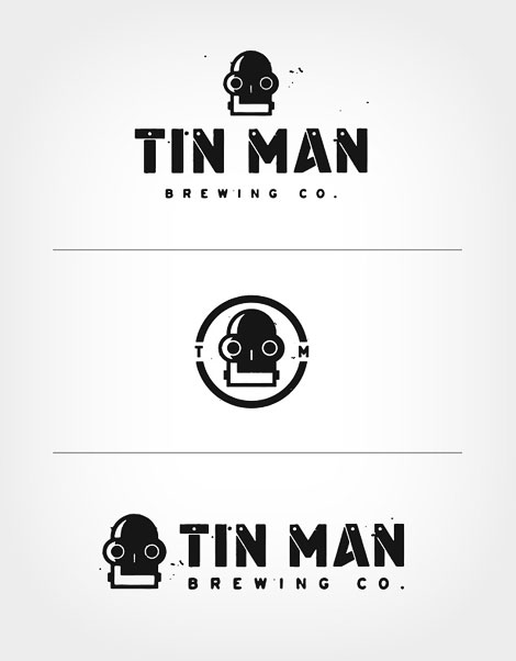Tin Man Brewing Logos