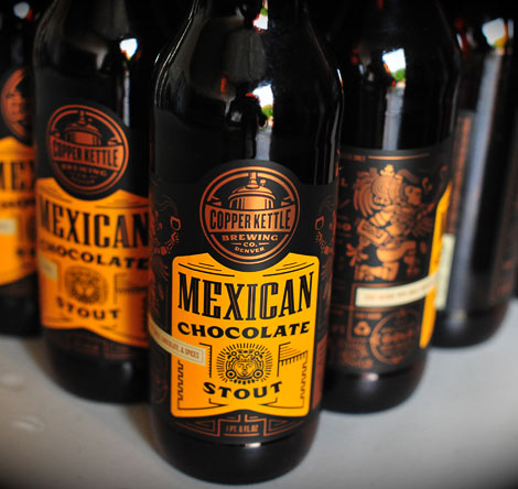 Copper Kettle Mexican Chocolate Stout Label