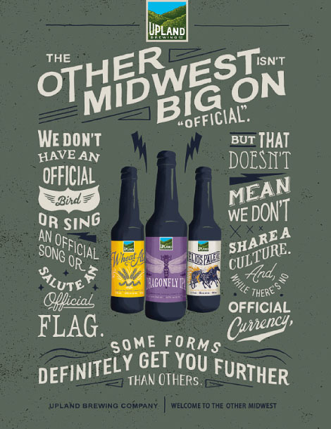 Upland Brewing Poster