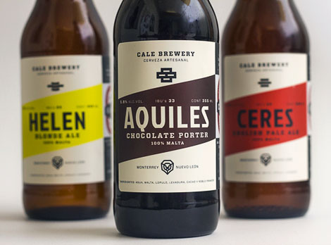 Cale Brewery Bottles