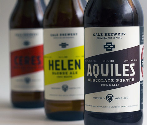 Cale Brewery Bottles