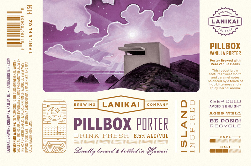 Lanikai Brewing Label