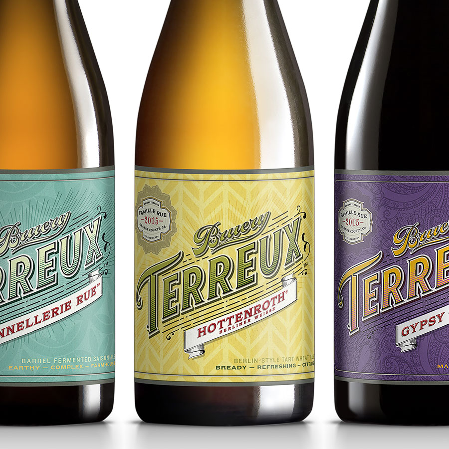 Bruery Terreux Bottles