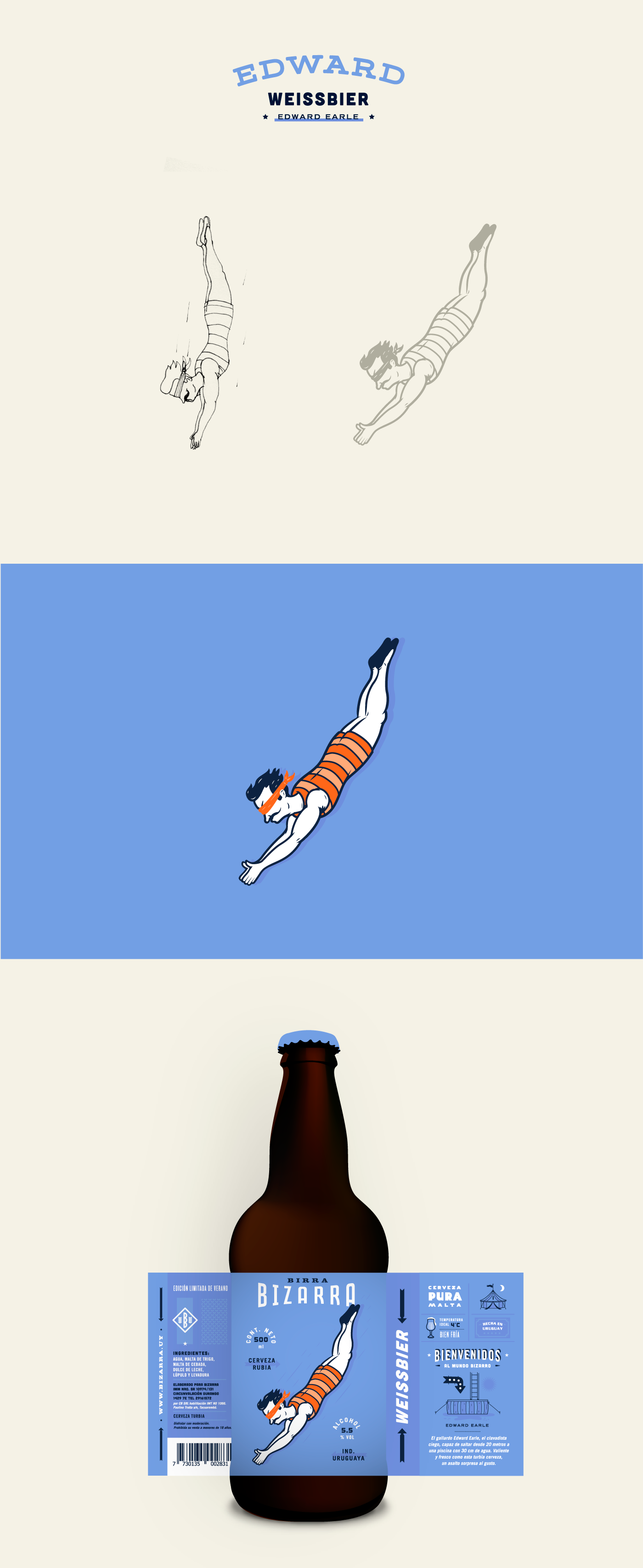 Birra Bizarra Bottles