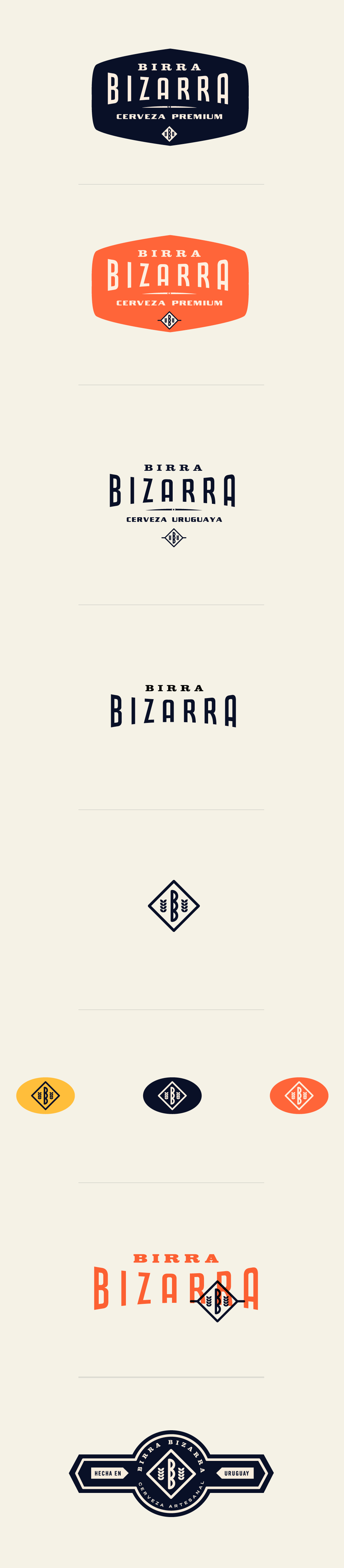 Birra Bizarra Logos