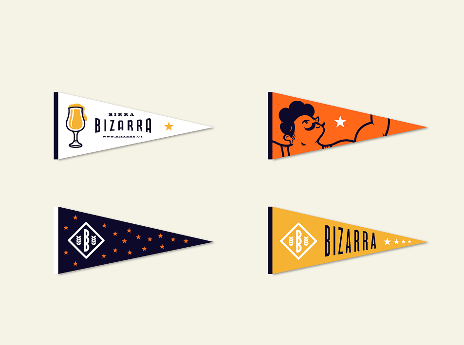 Birra Bizarra Pennants